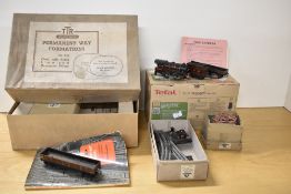 TTR Trix Twin Railway Trix Express, 0-4-0 LMS Loco & Tender 5670, LMS Open Wagon, Permanent Way