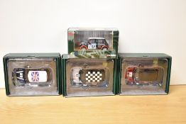 Five Corgi 1:36 scale Die-casts, all Mini's, Limited Edition John Cooper Challenge, CC86511, CC86512
