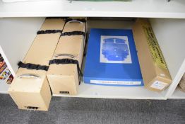 Empty Train Boxes, two hand made 0 gauge carry cases, reproduction Bassett Lowke and home made