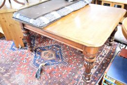 A 19th Century mahogany extending dining table in the Gillows style (from a Lancaster property)
