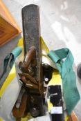 A selection of vintage woodworking planes