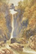 Local interest* William Henry Dyer (British act.1890-1930) watercolour 'Dungeon Gill' signed lower