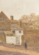 Local interest* Robert Rampling (British 1836-1909) a pair of genre scene watercolours, believed