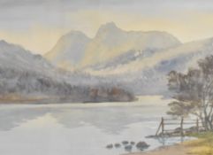Local interest* Monica Barry (1917-2014) watercolour 'Elterwater' signed lower left, entitled to