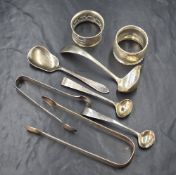 A George V silver Old English pattern sauce ladle, marks for Chester 1931, maker Charles Perry & Co,