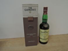 The Glenlivet 12 Year Old Single Malt Scotch Whisky, dated 2006, 40% vol, 70cl, in leather effect