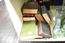 A group of various books, to include a Will's Cigarettes Radio celebrities album, The Nuttall