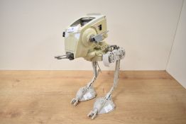 A plastic Star Wars scout vehicle action figure, h26cm