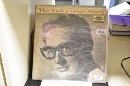 A quantity of mixed albums, to include Buddy Holly and more