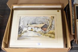 After Graham Stuart Thomas (20th century) Rosa Dream Girl, signed bottom left, 33cm x 43cm, sold