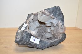 A Huonite crystal specimen, h16.5cm