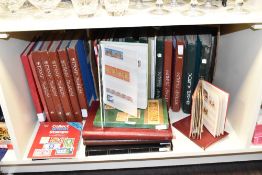 A large quantity of stamp albums, to include stamps from Zambia, United Kingdom and Repoblika