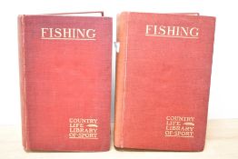 Fishing & Angling. The Country Life Library of Sport. Hutchinson, H. G. [ed.] - Fishing. London:
