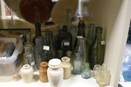 A Carricks Cumberland Dairy Co Ld Pure Thick Cream stoneware jar with cover, h12cm, sold together