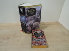 Fantasy Literature. Two books. Tolkien, J. R. R. - The Lord of the Rings. 1991 omnibus,