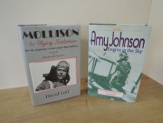 Aviation Biographies. Two titles: Luff, David - Mollison: The Flying Scotsman. Lytham St Annes: