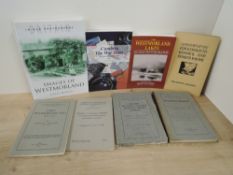 Local History. Westmorland. A small selection. (7)