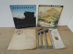 German-English Tourism Publications of the late 1930's. A small selection, includes: Southern
