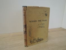Children's. First Edition. Milne, A. A. - Winnie-the-Pooh. London: Methuen & Co. Ltd. 1926.