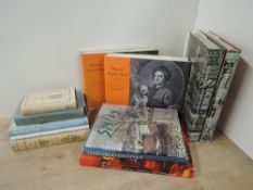 Art. A selection of artist monographs and reference works. Includes: Paulson, Ronald - Hogarth's