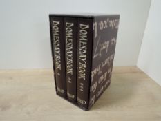 Folio Society. Domesday Book. 2003. Three volumes in slipcase.