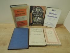 Literature. Cyril Connolly selection. See images for titles. (6)