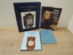 Horology. Clocks and Clockmakers. Four titles. Includes: Snell - Clocks & Clockmakers of