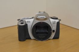 A Canon EOS 300 35mm camera.