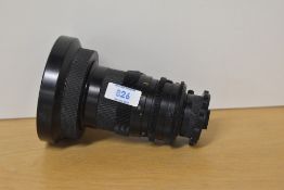 A Tamron 10-100mm f1.6 TV zoom lens. Condition - lots of fungus and mildew within lens elements.