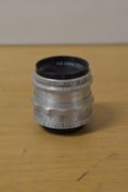 A Carl Zeiss Jena Tessar 50mm f2.8.