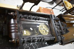 A 19th Century Vienna style wall clock