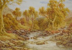Local interest* Charles A Bool (British 19th/20th century) watercolour 'On The Leven, Nr Windermere'