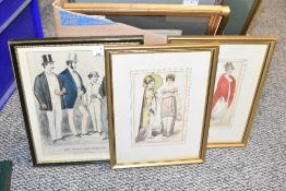 A carton of assorted pictures and prints including book plates and poems etc.