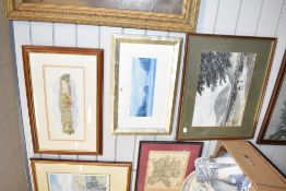 Three prints all mounted framed and glazed including a limited edition after Diane Gainey '