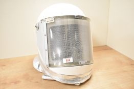 A British Royal Air Force RAF Fire & Rescue MK3 helmet