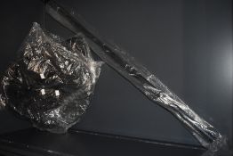 2 Landing nets with detachable poles and a keep net all brand new