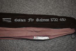 An Abu Garcia conolon 800 2 meter 2pc and a Shakespeare golden fly salmon 1732 4503pc 15ft both in