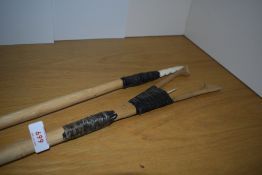 Two fishing spears