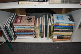 A shelf of shooting and gamekeeping related books