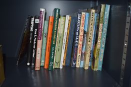 An assortment of twenty books on the subjects of Clay pigeon shooting and pest control