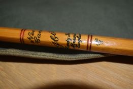 A Hardy Brothers Neo cane an early 1960s 3pc 12ft #8 The Ibis split cane trout and light salmon rod