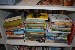 A shelf of shooting and gamekeeping related books