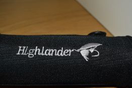 A Walter Walker modern spey 15ft 3pc #10 new and unused in soft sleeve and hard case