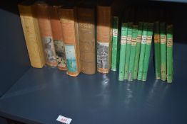 Six Lonsdale library field sports related books and ten books from the shooting times Library