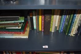 A shelf of shooting and poaching related novels and tales