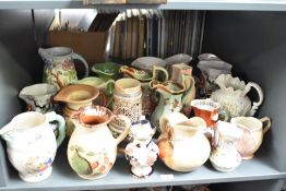 A quantity of jugs, to include a Royal Winton Grimwade, a James Kent Longton and a Mason's