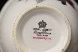 A set of 6 Royal Albert 'Holly' pattern cup and saucers, sold together with a Royal Albert '