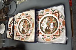 Three boxed Royal Crown Derby collectors plates (2 x 1992, 1 x 2000)