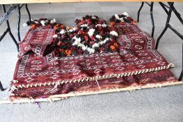 A pair of 'Gapylyk' or 'Jallar phaishar' tribal North-West Persian / Turkoman door surrounds, hand-