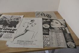 A selection of Punk Rock and New Wave cuttings as in photos